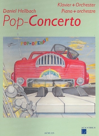 Pop-Concerto fr Klavier und Orchester Partitur
