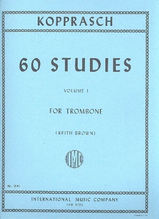 60 Studies vol.1 for trombone
