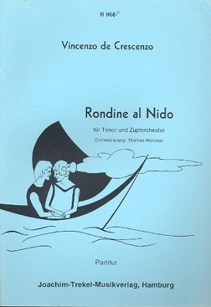 Rondine al Nido fr Tenor und Zupforchester Partitur