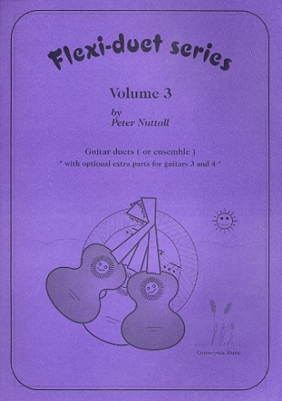 Flexi-Duet Series vol.3 for guitar duet with optional part for guitars 3 and 4