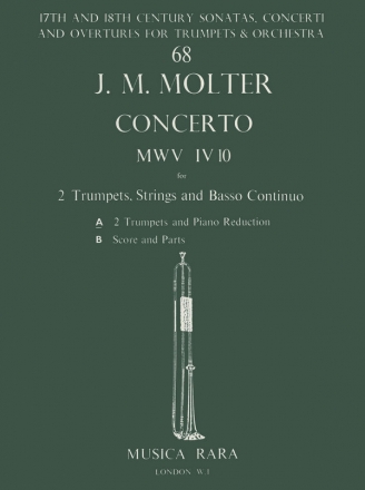 Concerto in D MWV IV/10 fr 2 Trompeten, Streicher und Bc fr 2 Trompeten und Klavier