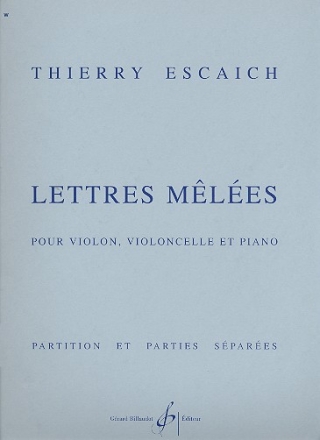 Lettres, meles pour violoncelle et piano