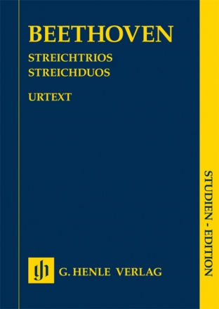 Streichtrios und Streichduo  Studienpartitur