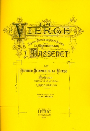 Le dernier sommeil de la vierge pour violon