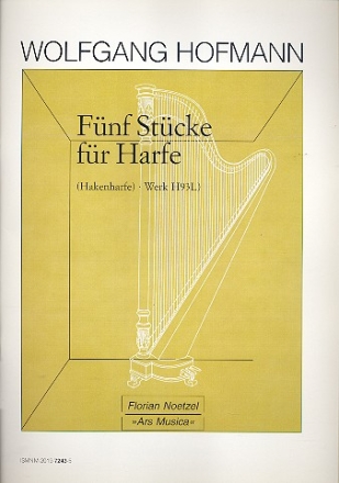5 Stücke für Harfe (Hakenharfe)