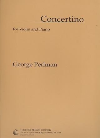 Concertino for violin and piano