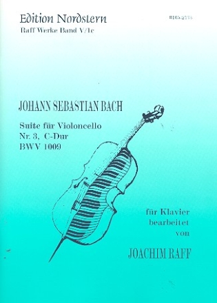 Suite C-Dur Nr.3 BWV1009  fr Violoncello fr Klavier