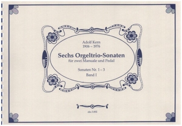 6 Orgeltrio-Sonaten Band 1 fr 2 Manuale und Pedal