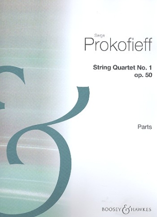 Streichquartett Nr. 1 b-Moll op. 50 fr Streichquartett Stimmensatz