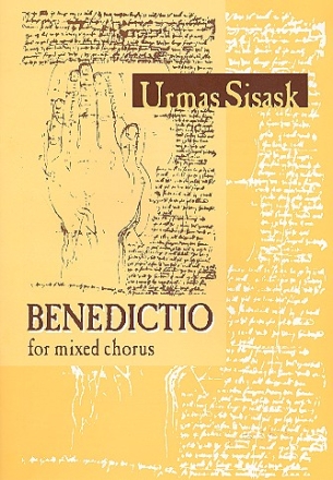 Benedictio for mixed chorus a cappella score