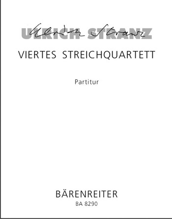 STREICHQUARTETT NR.4 PARTITUR