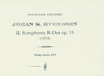 Sinfonie B-Dur Nr.2 op.15 fr Orchester Studienpartitur