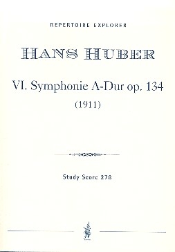 Sinfonie A-Dur Nr.6 op.134 fr Orchester Sudienpartitur