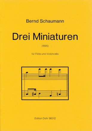 3 Miniaturen fr Flte und Violoncello