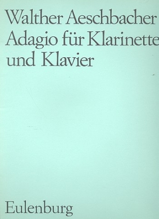 Adagio fr Klarinette und Klavier