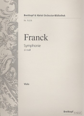 Sinfonie d-Moll fr Orchester Viola