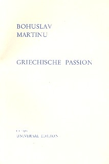 Griechische Passion Libretto (dt)