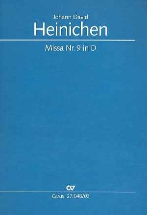 Messe D-Dur Nr.9  fr Soli, gem Chor und Orchester Klavierauszug