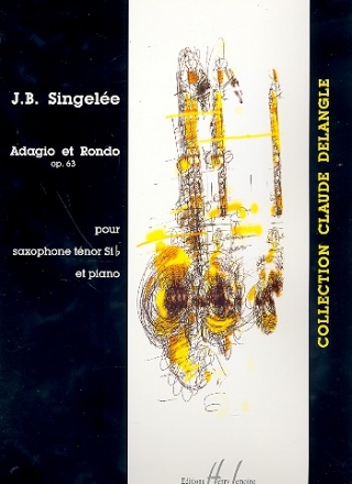 Adagio et rondo op.63 pour saxophone tenor et piano