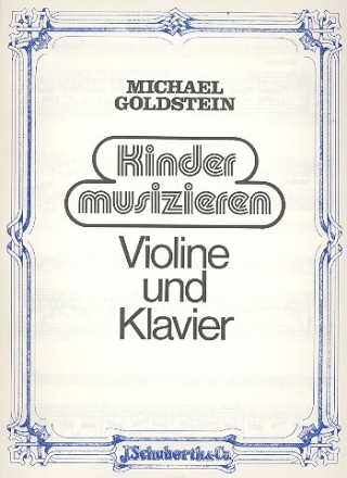 Kinder musizieren fr Violine und Klavier