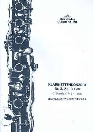 Konzert Nr.3, 2.+3. Satz fr Klarinette und Blasorchester