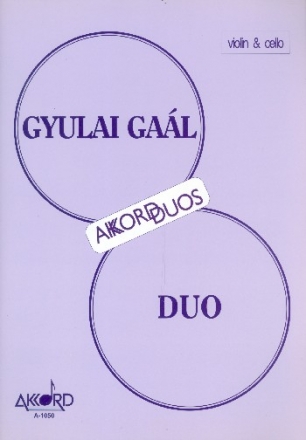 Duo for violin and violoncello