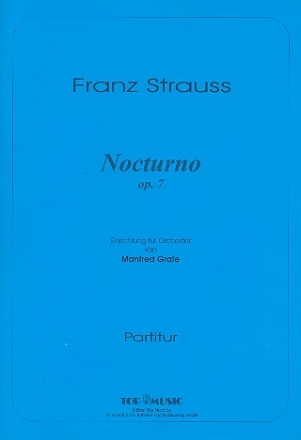 Nocturno op.7 für Horn und Streichorchester Partitur und Stimmen