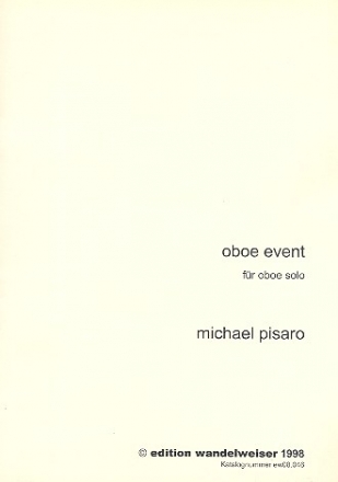Oboe Event fr Oboe solo