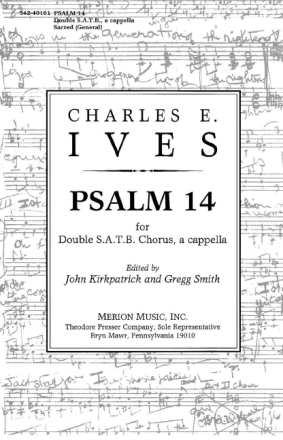 Psalm 14 for mixed voices a cappella score ( en)