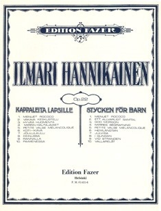 KINDERSTUECKE OP.22 FUER KLAVIER