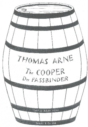 The Cooper  vocal score