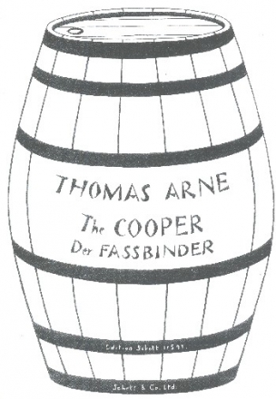 The Cooper  vocal score