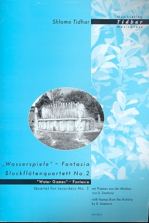 Wasserspiele-Fantasie fr 4 Blockflten (SATB) Partitur und Stimmen