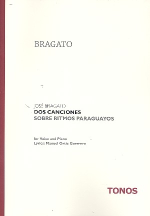 2 canciones sobre ritmos paraguayos fr Gesang und Klavier