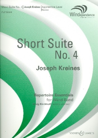 Short suite no.4 for wind band score
