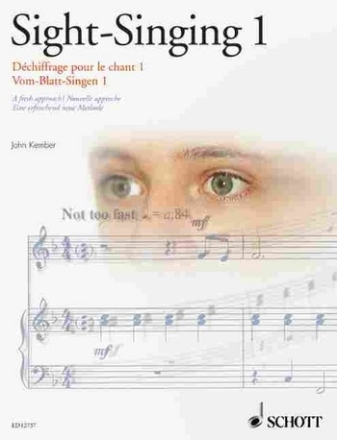 Sight-Singing vol.1 fr Gesang und Klavier (en/fr/dt)
