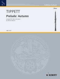 Prelude autumn for oboe and piano BOWEN, MEIRION, ARR.