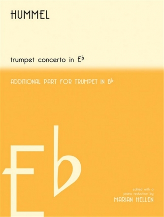 Concerto for trumpet and orchestra for trumpet (Bb/Eb) and piano