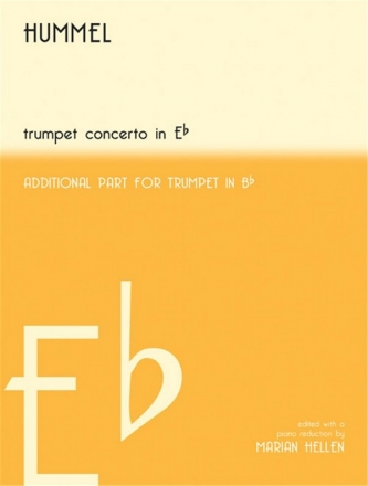 Concerto for trumpet and orchestra for trumpet (Bb/Eb) and piano