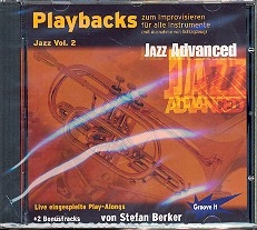 Playbacks zum Improvisieren Jazz vol.2 CD fr alle Lead-Instrumente