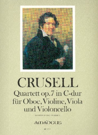 Quartett C-Dur op.7 fr Oboe, Violine, Viola und Violoncello Partitur und Stimmen