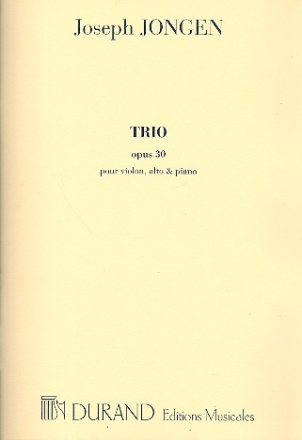Trio op.30 pour violon, alto et piano partition et parties