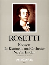 Konzert Es-Dur Nr.2 fr Klarinette und Orchester fr Klarinette und Klavier