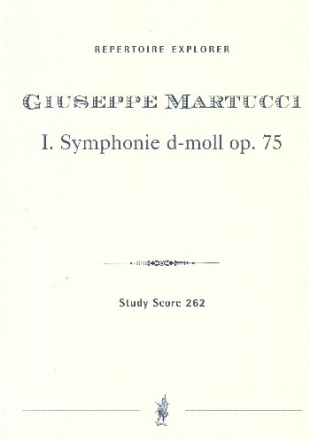 Sinfonie d-Moll op.75 fr Orchester Studienpartitur