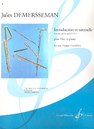 Introduction et tarantelle op.2,5 pour flute et piano 6 petites pices op.2