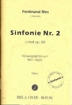 Sinfonie D-Dur Nr.1 op.23 fr Orchester Partitur