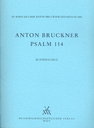 Psalm 114 fr gem Chor und 3 Posaunen (ATB) Klavierauszug