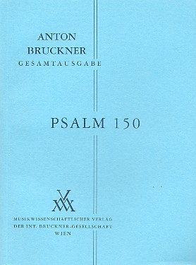 Psalm 150 fr Sopran, Chor und Orchester Studienpartitur
