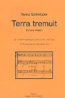 Terra tremuit Motette (1990) fr gem Chor und Orgel, 2 Trompete und Pauke ad lib Partitur
