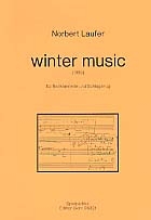 Winter Music fr Baklarinette und Schlagzeug Spielpartitur